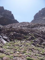 Ascent of Toubkal summit